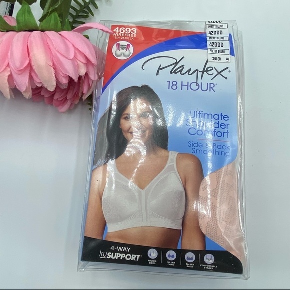 Platex 42DDD Pretty Blush 18 Hr 4693 - Picture 3 of 4